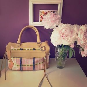 Plaid Rebecca Mincoff summer satchel